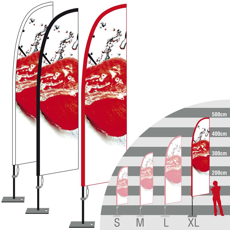 Beachflag Promo Feather Straight Beachflag Promo Feather Straight